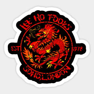 Lee Ho Fooks Sticker